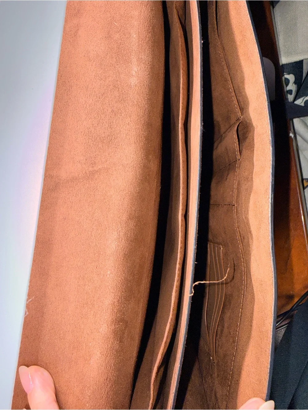 Coach Men's Brown and Black Signature Briefcase